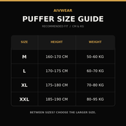 AIVWEAR Water-Reactive Leopard Puffer Jacket